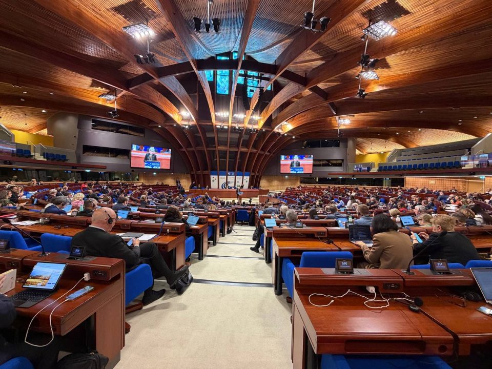 Градоначалничката Бети Стаменкоска Трајкоска на 51-та сесија на Конгресот на Советот на Европа