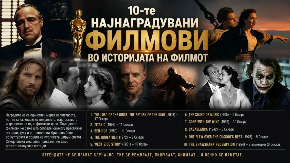 Филмови што не освоија само награди, туку ја променија историјата на киното