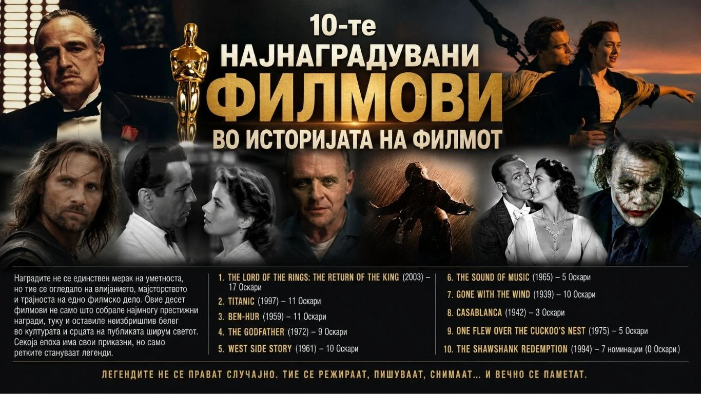 Филмови што не освоија само награди, туку ја променија историјата на киното