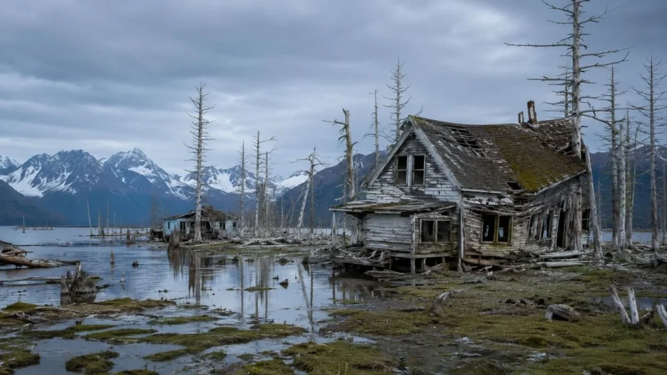 Portage, Alaska: градот што исчезна откако земјата се спушти и морето почна да го враќа