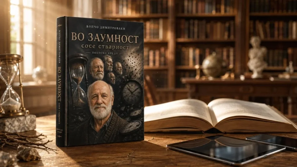949 страници поезија во шест книги - „Во заумност сосе стварност“ од утре е достапна за читање и нарачка