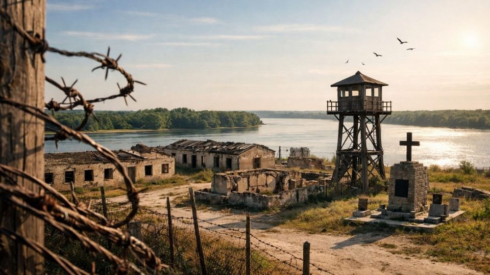 Логор Белене на островот Персин на Дунав - симбол на политичка репресија