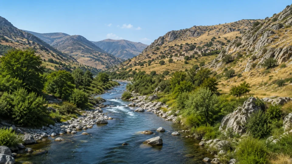 Имињата се менуваат, пределот останува - а водата продолжува да ги поврзува вековите.