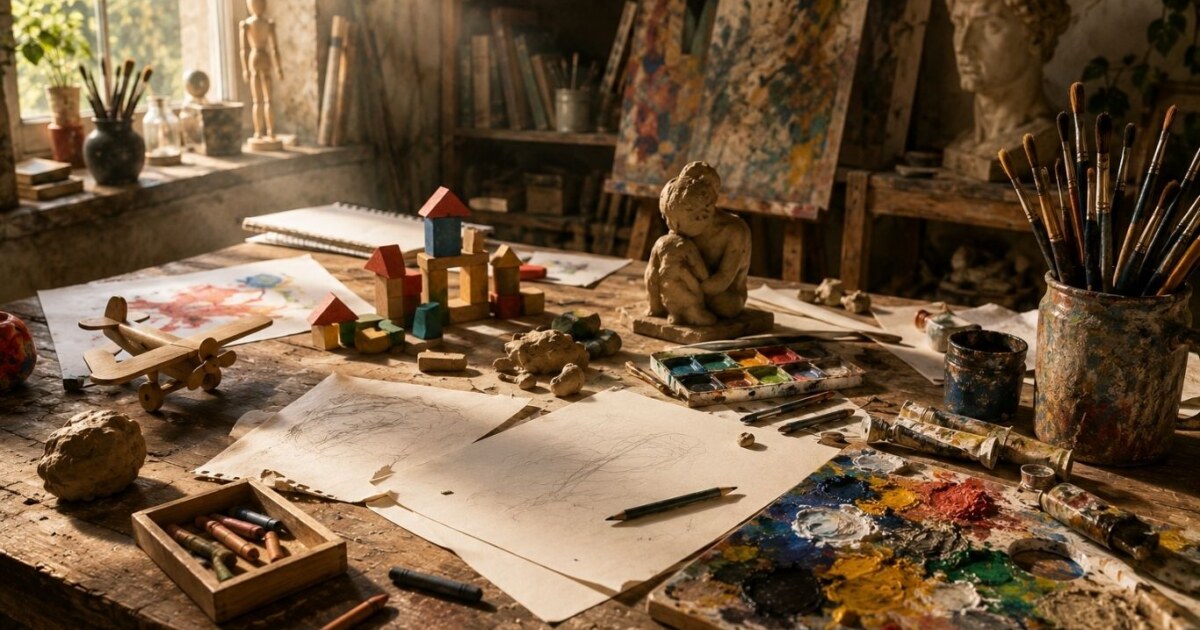 Без игра, креативноста станува задача. Со игра, светот повторно станува можност.