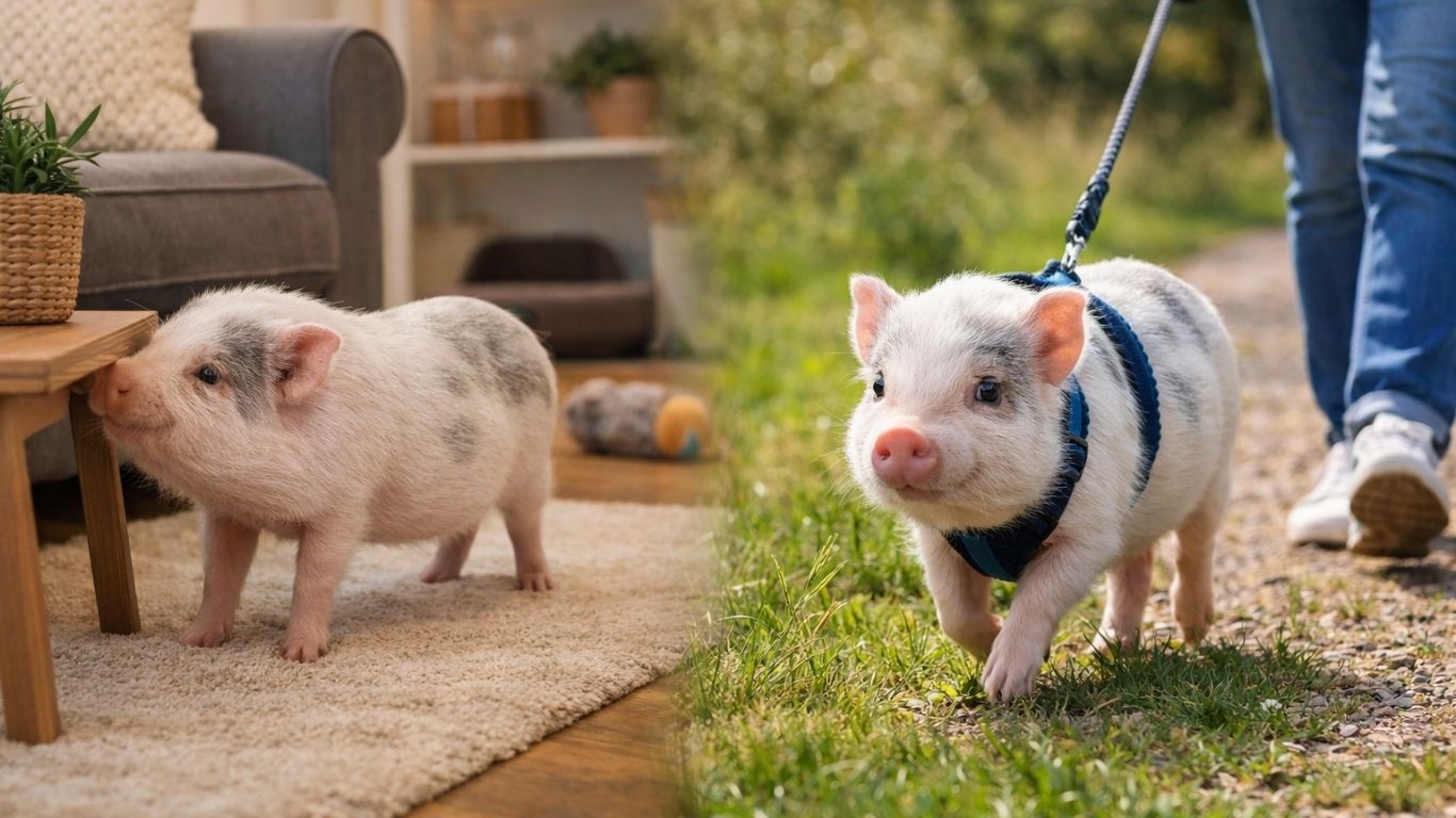 Домашно милениче: мини прасе