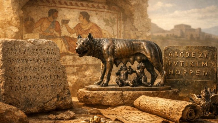 Етрурски натпис и симболика на заборавена цивилизација