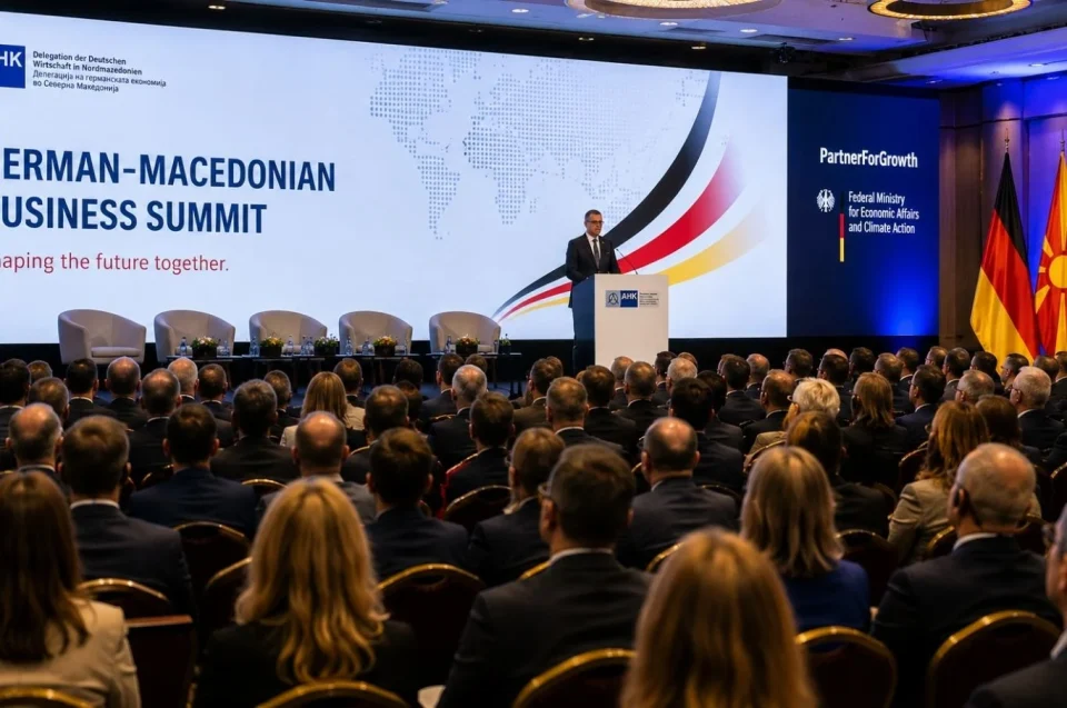 Од фабрики до иновации: германско-македонскиот самит ја отвори темата за нов економски модел