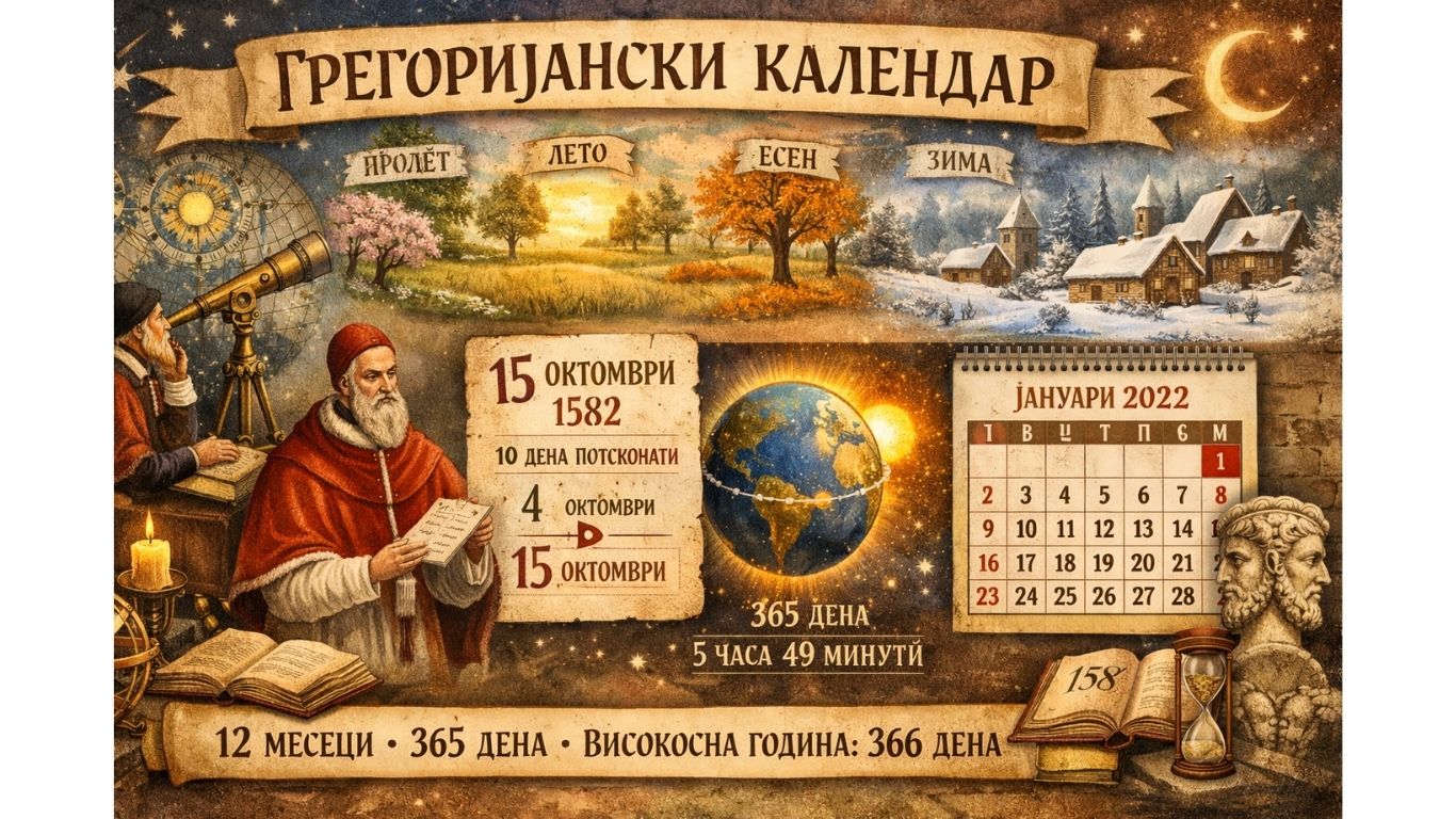 Грегоријански календар