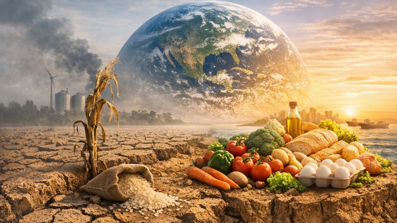 Глобална криза на храна - контраст меѓу суша, недостиг и изобилство на храна во светот