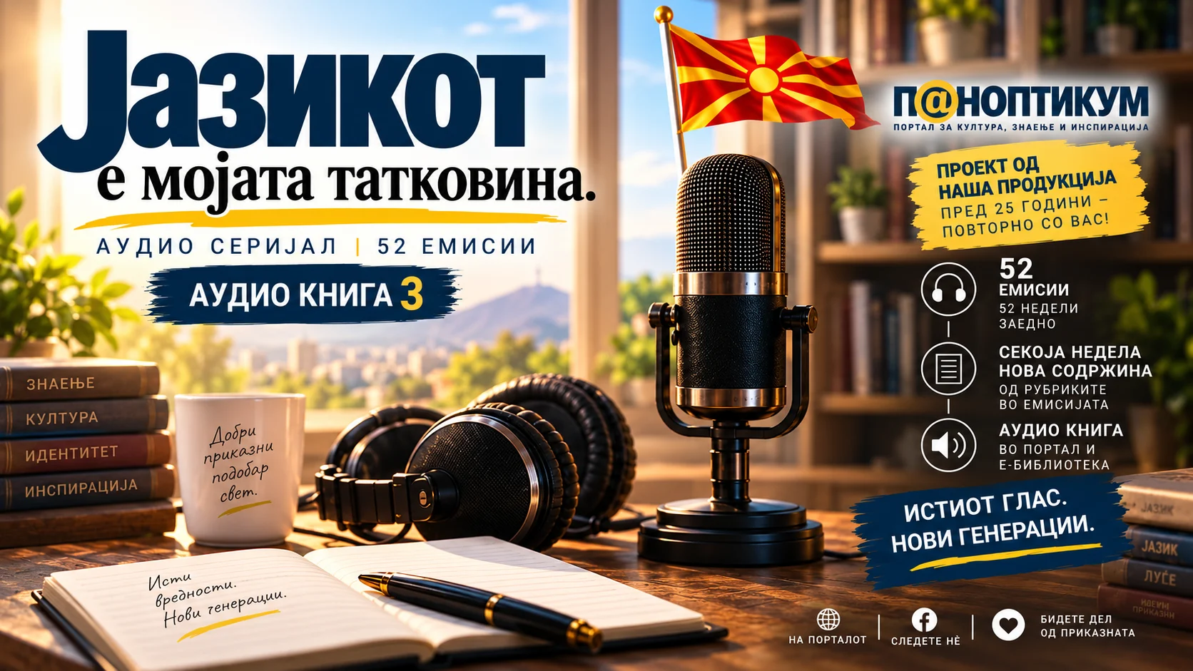 Јазикот е мојата татковина - аудио книга 3