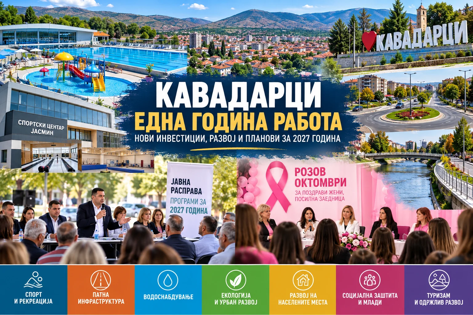 Кавадарци меѓу реализираните проекти и плановите за 2027 година