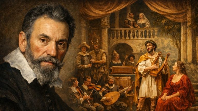 Клаудио Монтеверди и сценска изведба на операта Орфеј од 1607 година