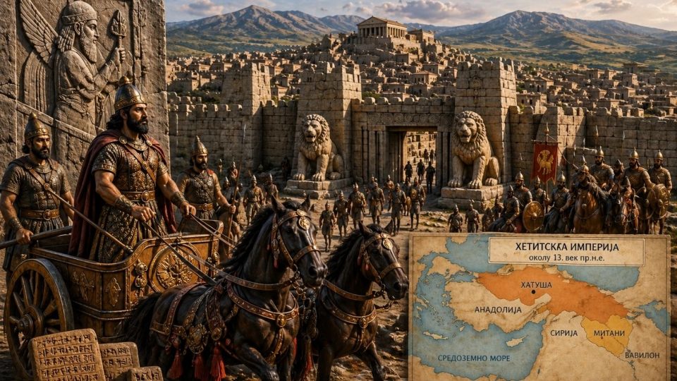 Остатоци од античкиот град Хатуша и хетитска архитектура