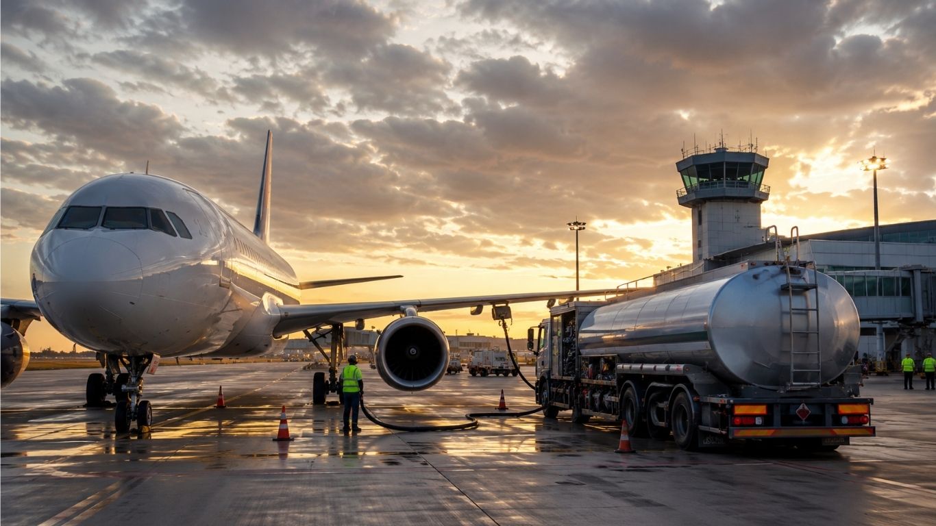 ЕУ дозволува внимателна употреба на американско авионско гориво Jet A, германските аеродроми предупредуваат на откажувања, а Македонија тврди дека има резерви за 90 дена.