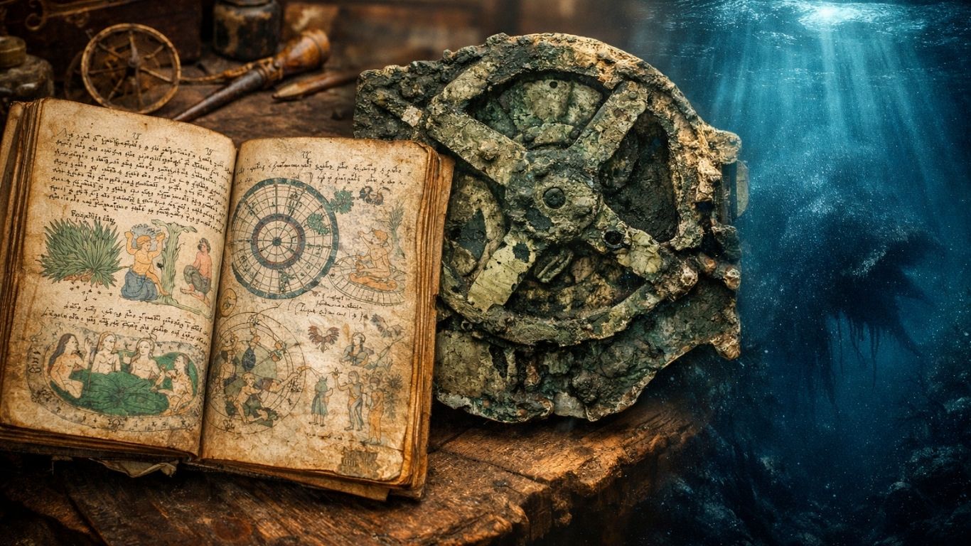 Колаж од мистериозни древни откритија и необјаснети феномени