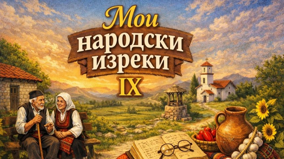 Мои народски изреки IX