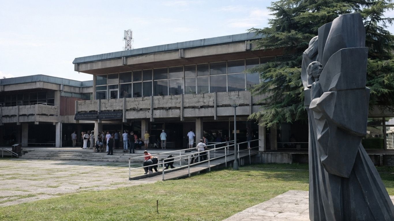 Националната и универзитетска библиотека „Св. Климент Охридски“ во Скопје како симбол на тишина и знаење