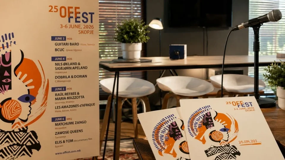 прес-конференција за јубилејното 25. издание на OFFest 2026