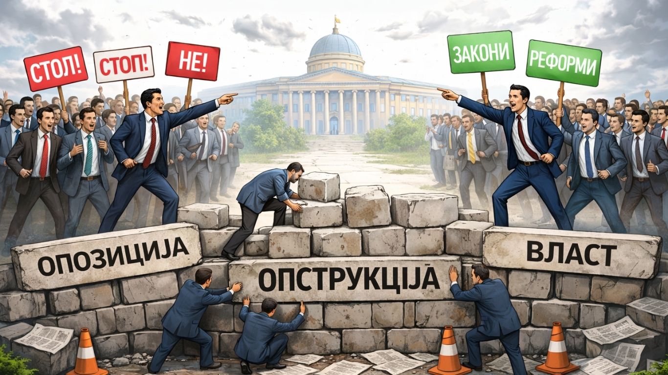 Опозиција Опструкција Власт