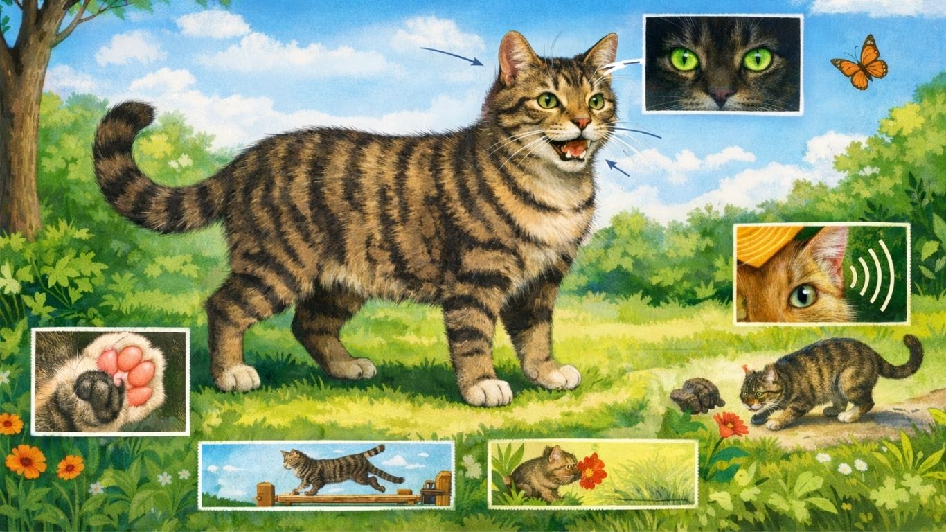 Основни обележја на мачката