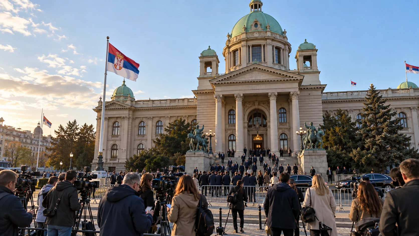 Вучиќ ја продолжува политичката активност како кандидат за премиер на предвремените парламентарни избори.