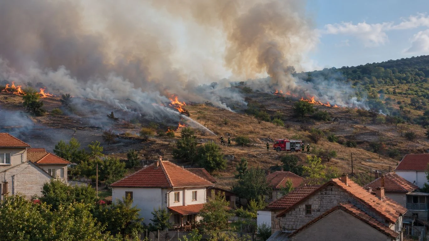 Вчера во Македонија беа регистрирани 27 пожари во едно деноноќие, а Студеничани повторно беше меѓу активните точки.