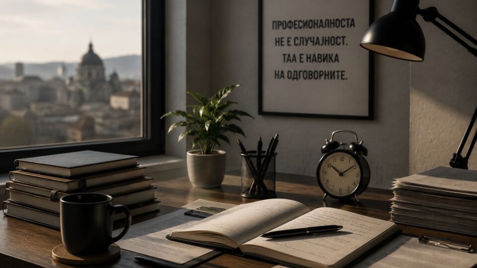 Кога редот станува исклучок, професионалниот човек станува последна линија на отпор.