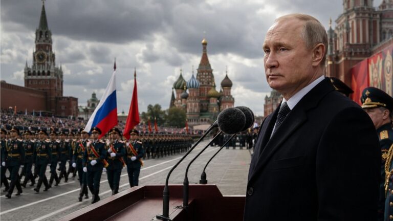 Путин ја оправда во Москва ја одржа Парадата на победата без тенкови и без тешко оружје - но со силна воена порака.