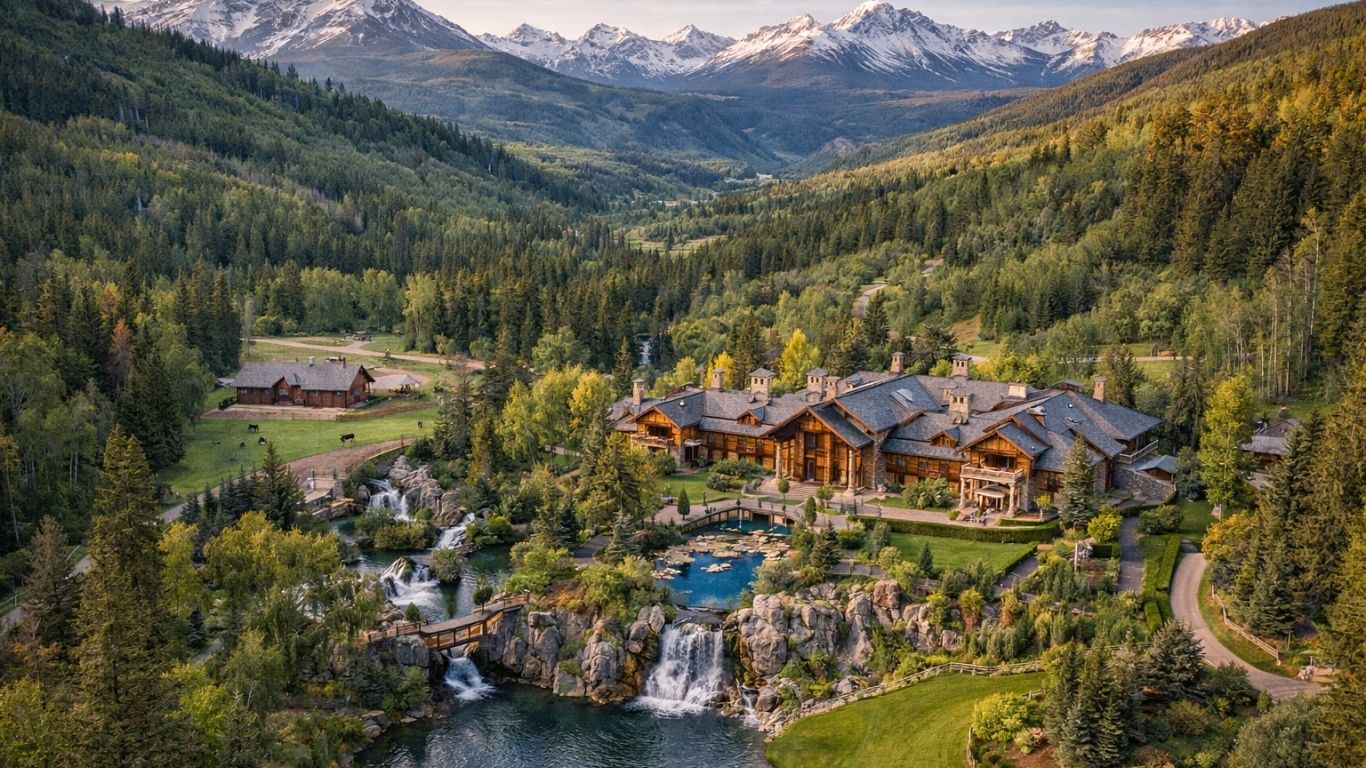 Најскапи куќи на светот 5 Rancho Hala - оаза во Колорадо