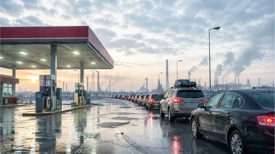 Кога нема гориво, пропагандата мора да зборува погласно од моторот.