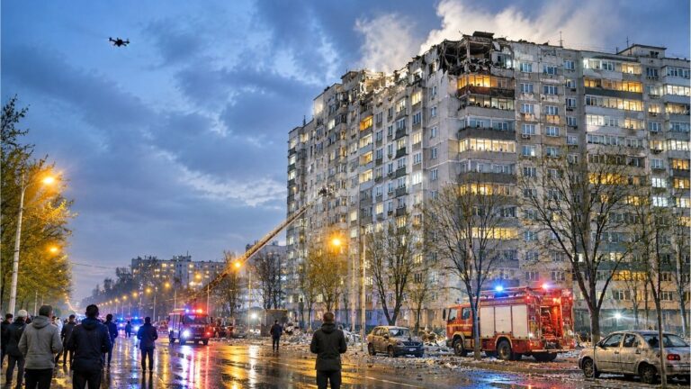 Руски дрон погоди станбена зграда во романскиот град Галац. Две лица се повредени, а НАТО повторно се соочува со прашањето колку е тенка линијата меѓу украинската војна и европската безбедност.