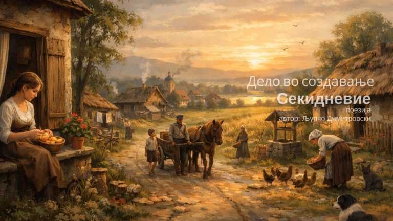 Секидневие, дело во создавање, автор: Љупчо Димитровски