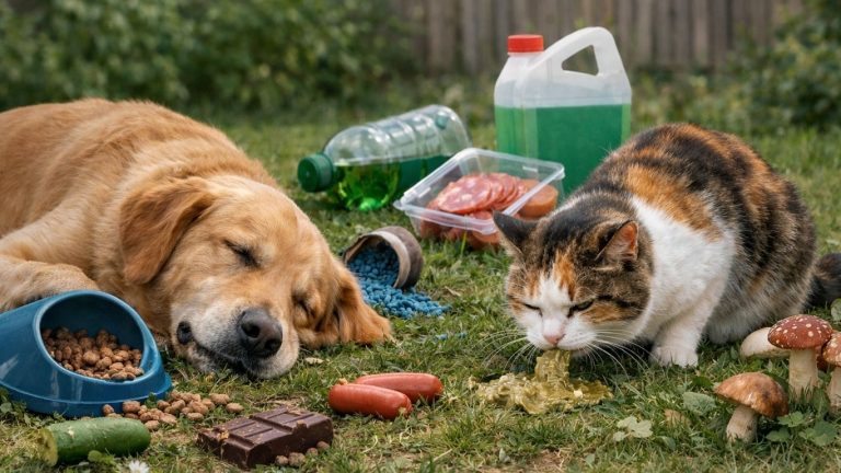 Труење на домашни миленици со храна