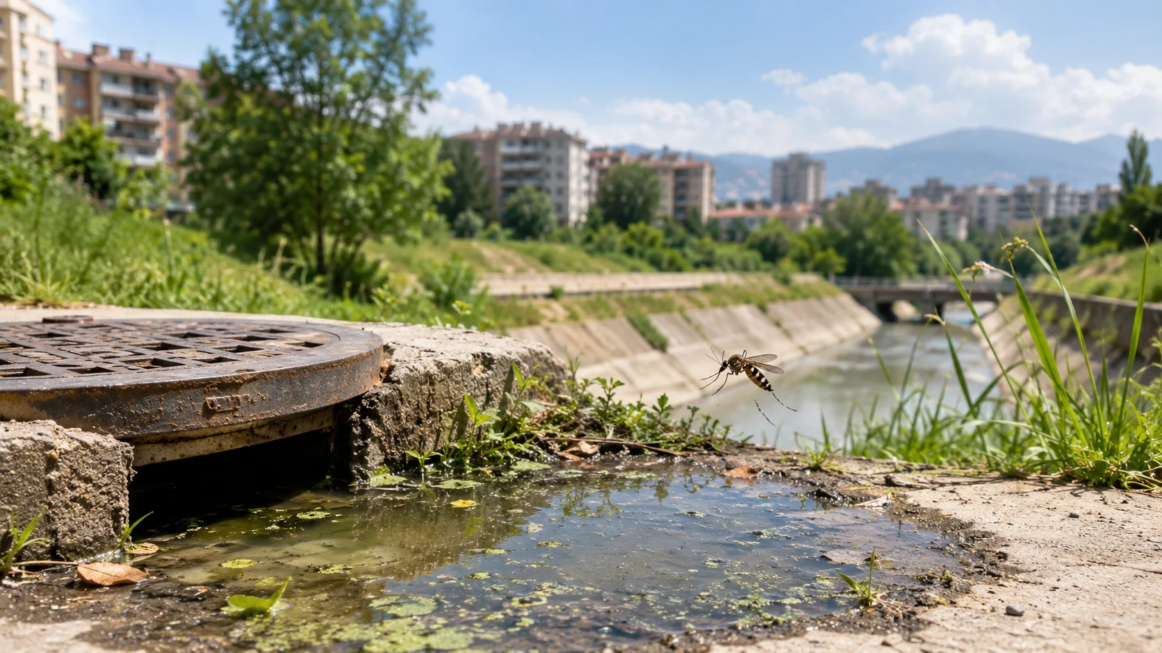 Застоена вода, топла сезона, локални жаришта и вирус што циркулира меѓу птиците и комарците ја составуваат многу посложената слика.