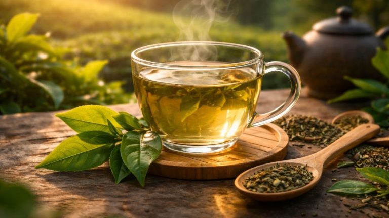 Зелена чај - чај за младост, тивката навика што го чува телото будно