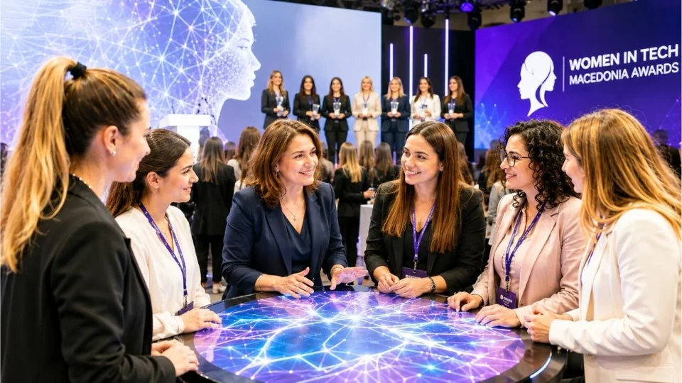 Women in Tech Macedonia Awards не се само награди - тие се порака дека дигиталната иднина мора да ја пишуваат и жените што веќе ја создаваат.