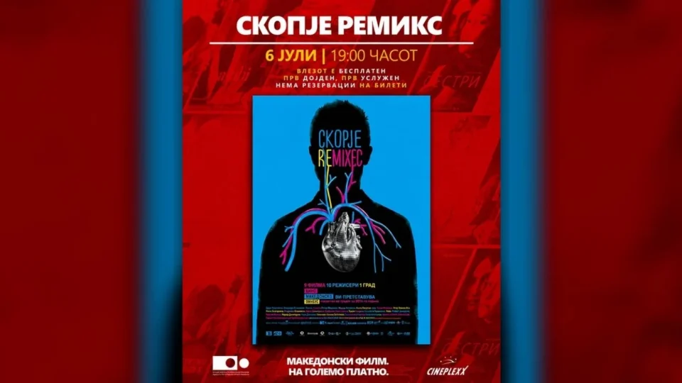 „Скопје ремикс“ се враќа на големо платно: бесплатна проекција во Cineplexx